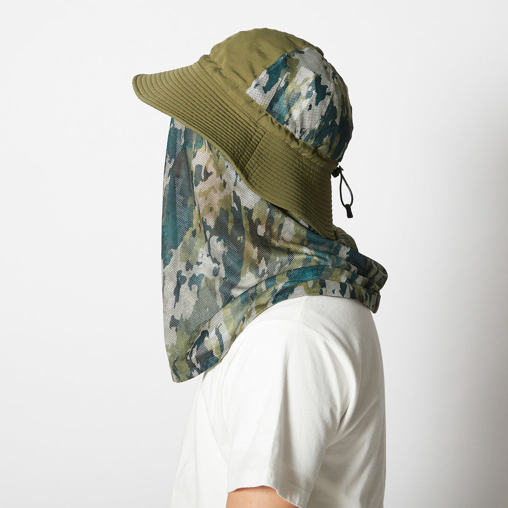 Printed Insect Shield Hat   - Snow Peak UK
