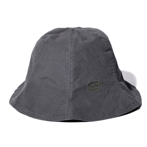 Natural-Dyed Recycled Cotton Hat Charcoal AC-24SU10500CH - Snow Peak UK