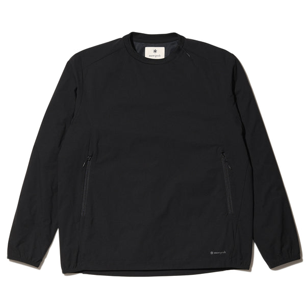 Stretch Packable Pullover - Black / S