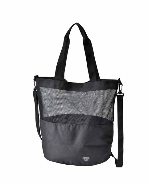 Active Mesh 2way Shoulder Bag (Black) - Black / One Size