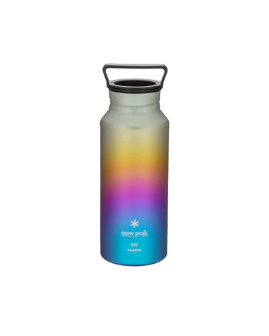 Titanium Aurora Bottle 800 Rainbow TW-800-RA - Snow Peak UK