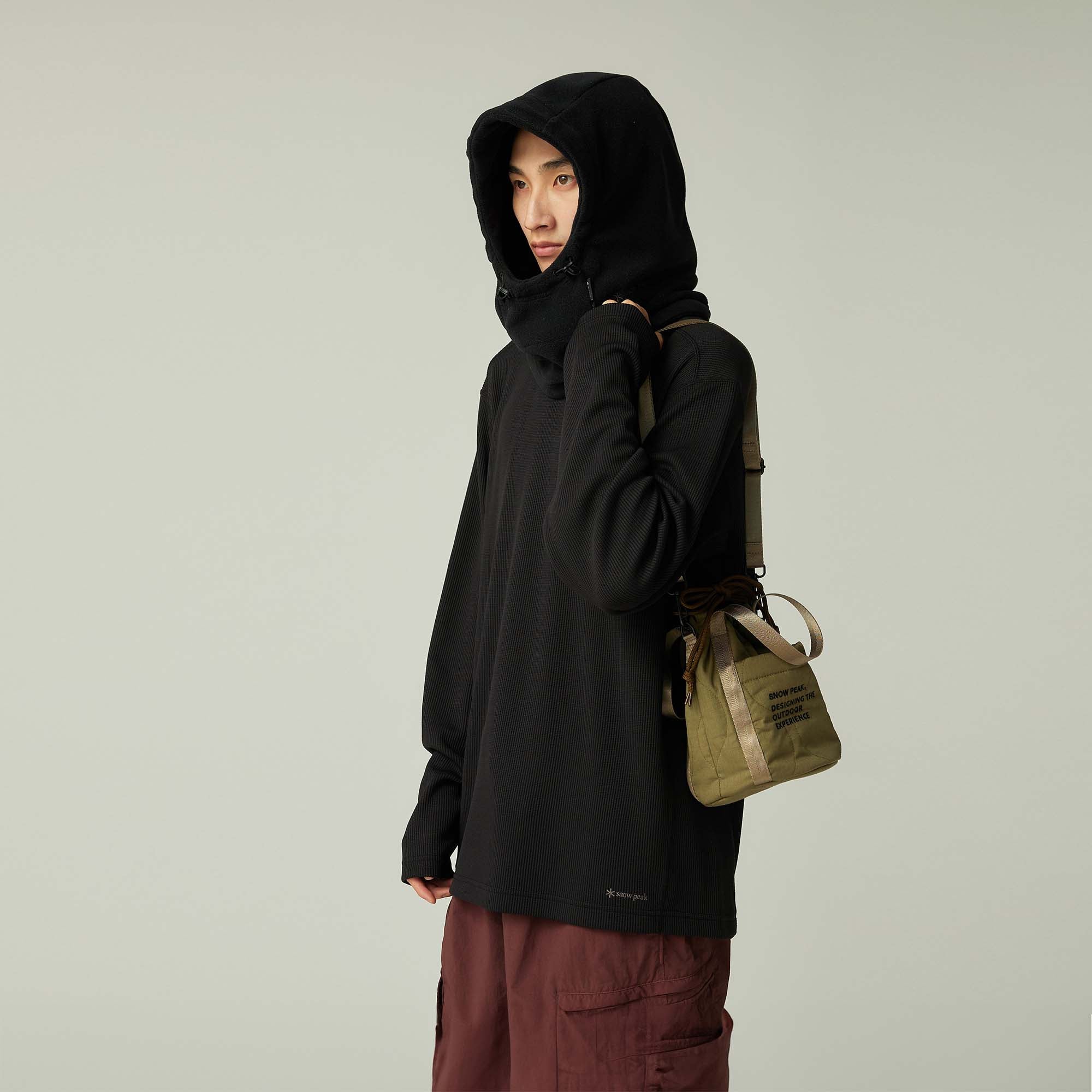 スノーピーク　Quilted Ripstop Pouch One BLACK Quilted Ripstop Pouch – Snow Peak