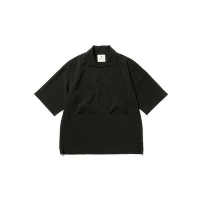 Pe Light Poplin Shirt Black SH-25SU00402019 - Snow Peak UK