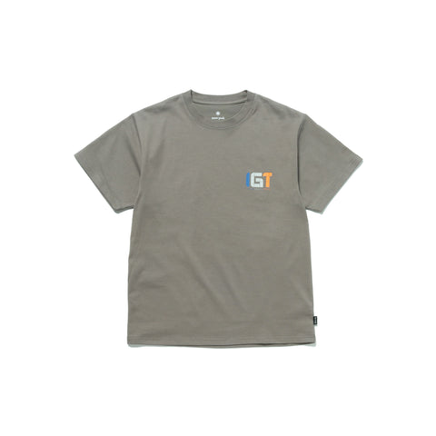 IGT Logo T-Shirt Greige TS-24AU10302GRG - Snow Peak UK