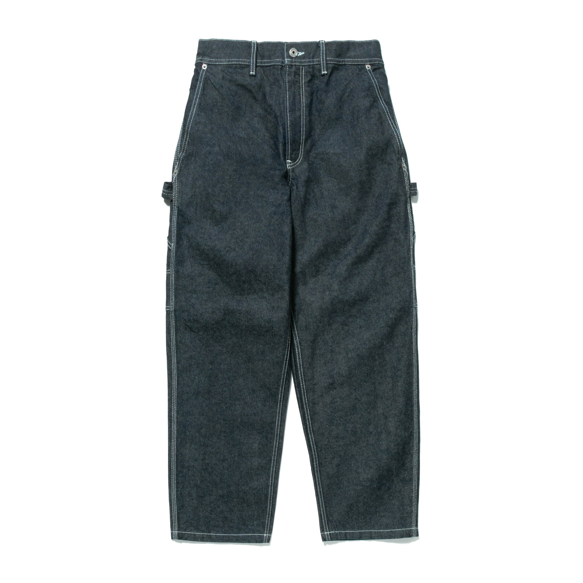 Recycled Cotton Denim Wide Pants