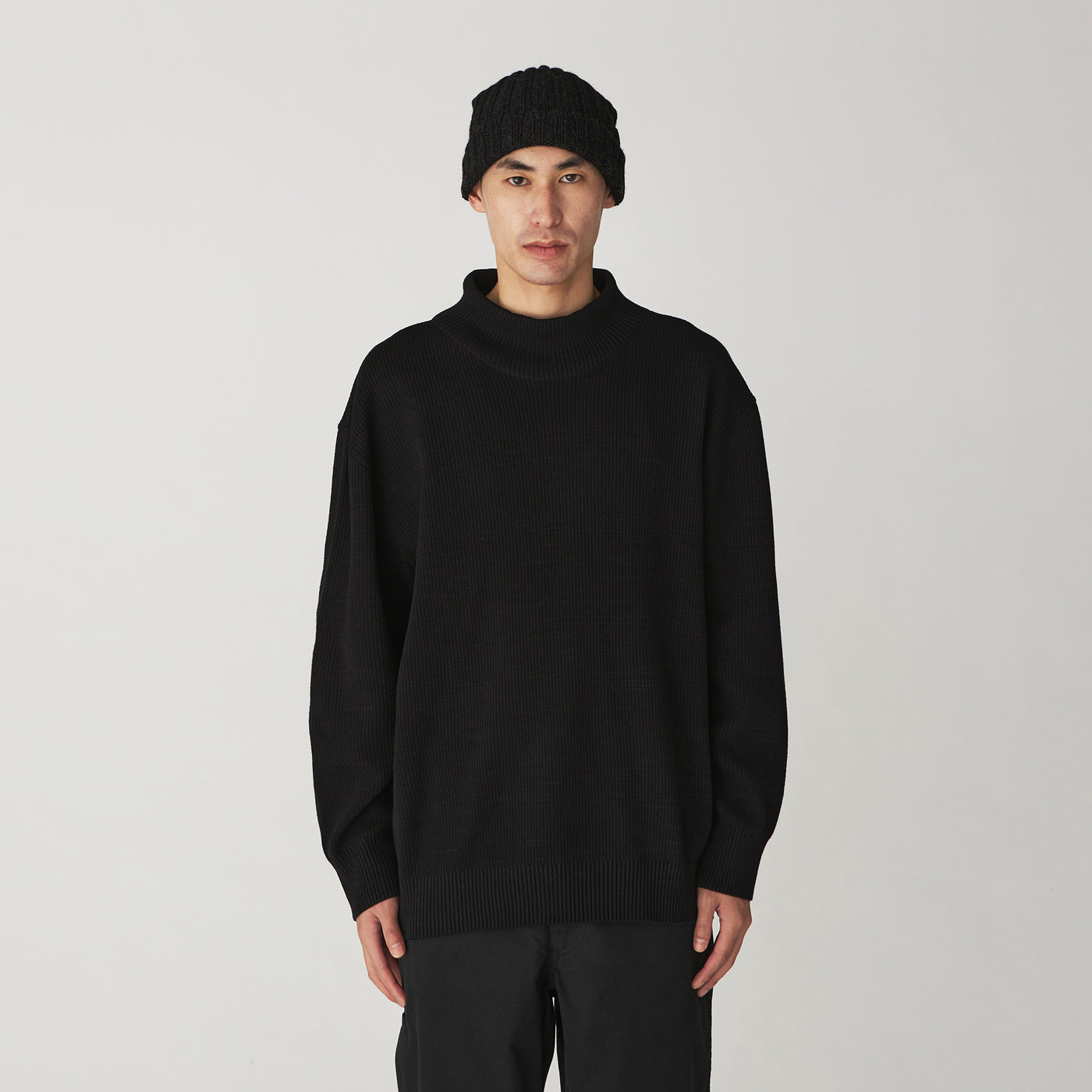 Co/Ny/Pe Knit High Neck   - Snow Peak UK