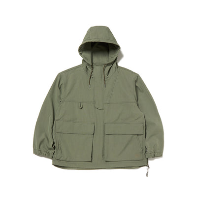 TAKIBI Ripstop Anorak Grey Khaki JK-24AU10502GKH - Snow Peak UK