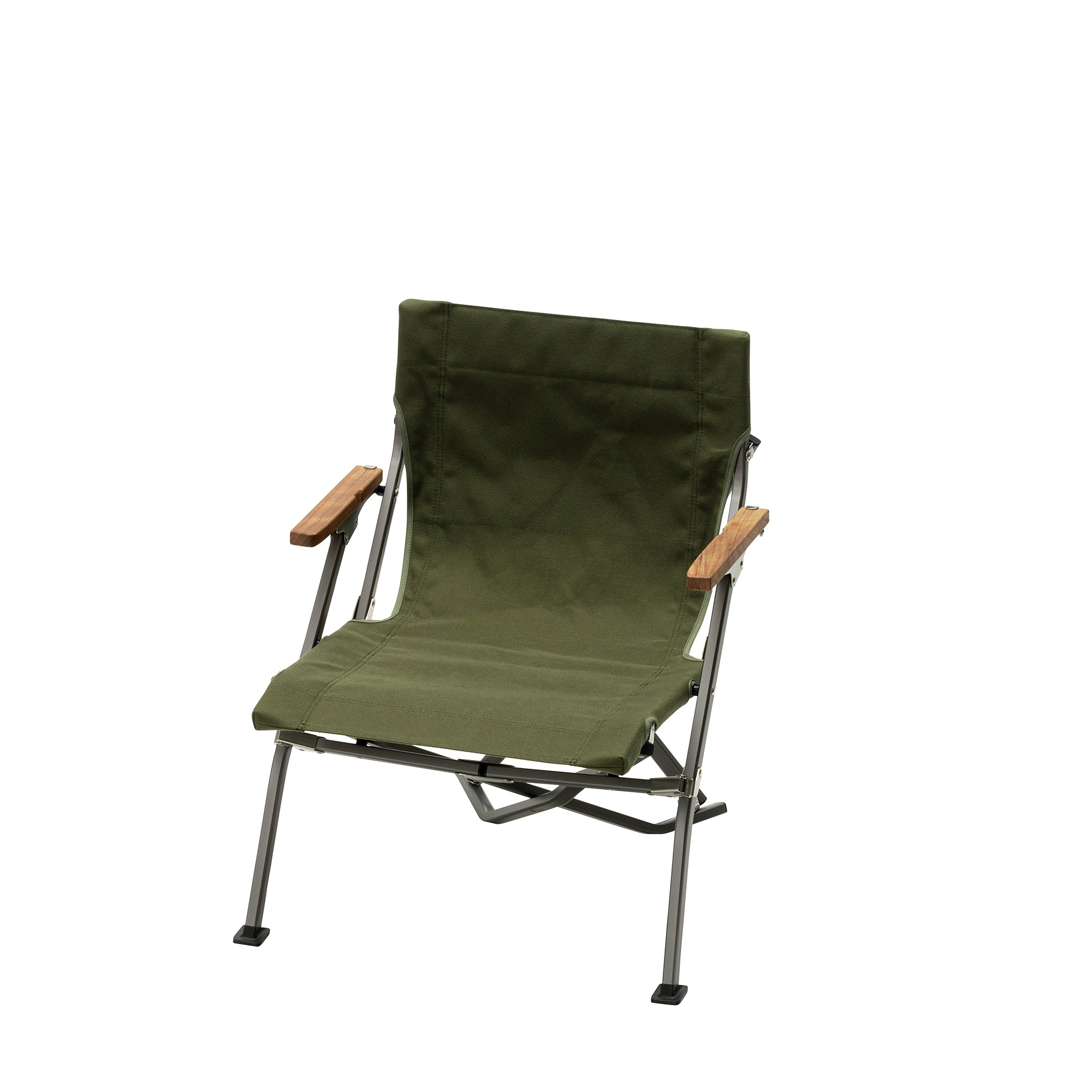 Luxury Low Beach Chair Dark Green