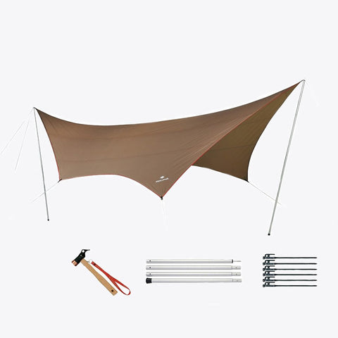 HD Hexa Tarp Pro Set Large   - Snow Peak UK