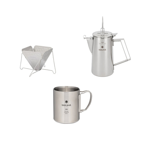 Car Camping Coffee Set   - Snow Peak UK