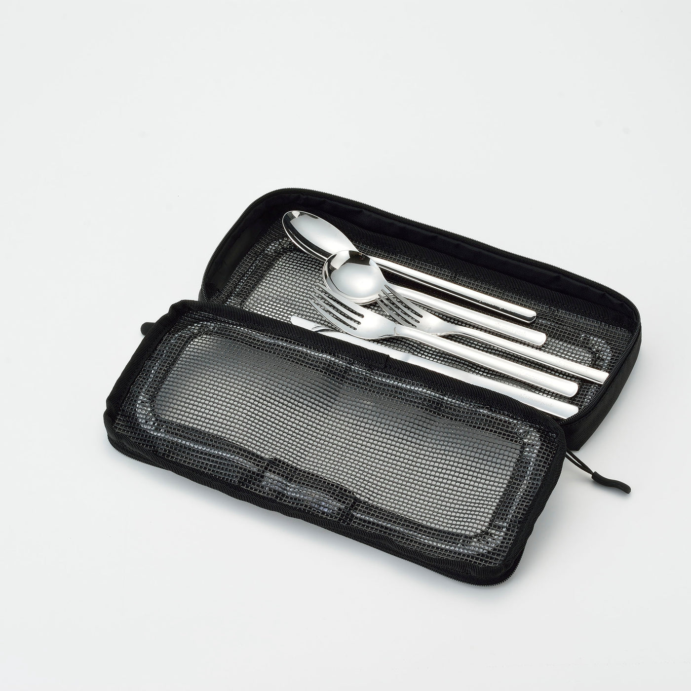 Mesh Case Luckywood Cutlery Set   - Snow Peak UK