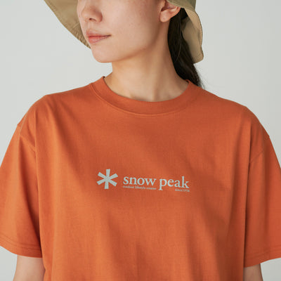 Soft Cotton Logo Short Sleeve T-Shirt   - Snow Peak UK