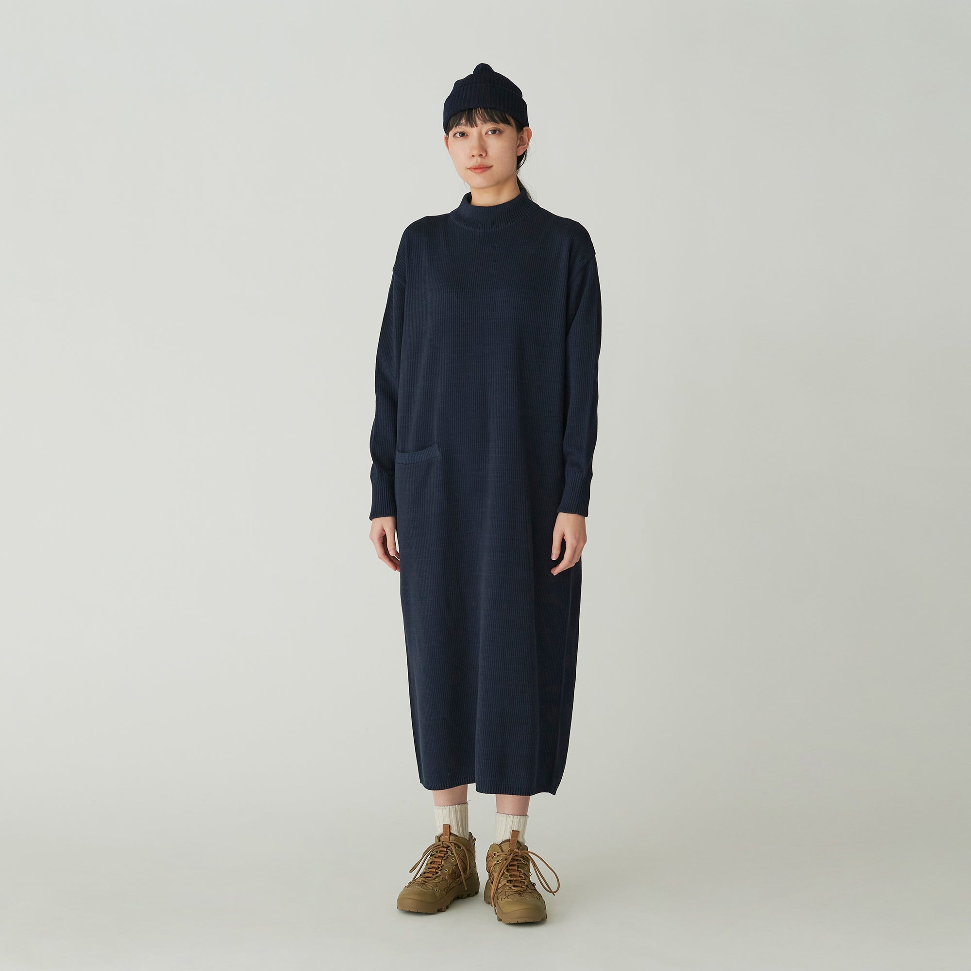 Co/Ny/Pe Knit Dress