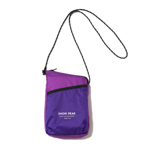 Offset Shoulder Pouch Purple SP-AC-24AU001PL - Snow Peak UK