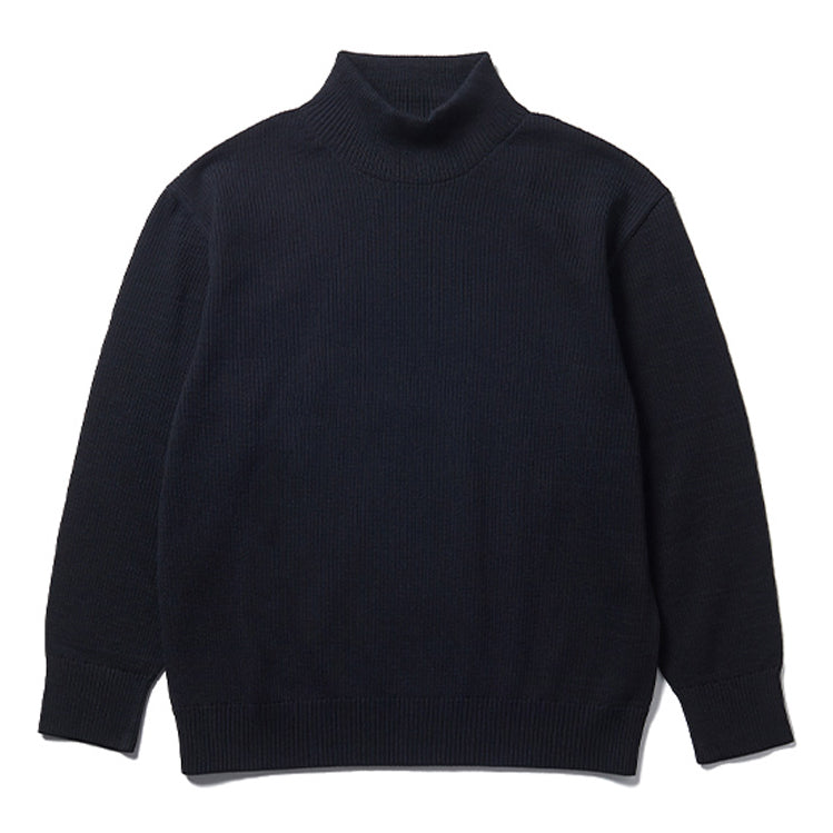 Co/Ny/Pe Knit High Neck