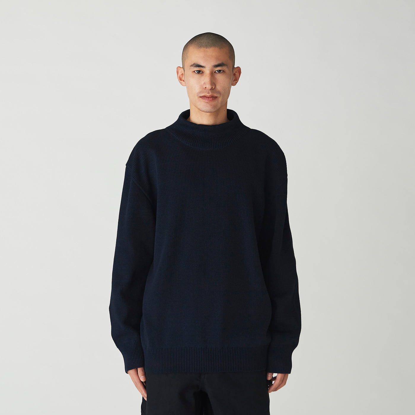 Co/Ny/Pe Knit High Neck   - Snow Peak UK