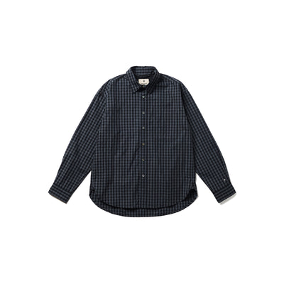 Gingham Check Shirt Black Check SH-25SU10311319 - Snow Peak UK