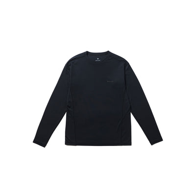 Pe Power Dry Long Sleeve T-Shirt Black SW-25SU01202019 - Snow Peak UK