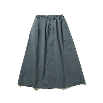 Nylon Tussah Skirt Grey SK-25SW00111012 - Snow Peak UK