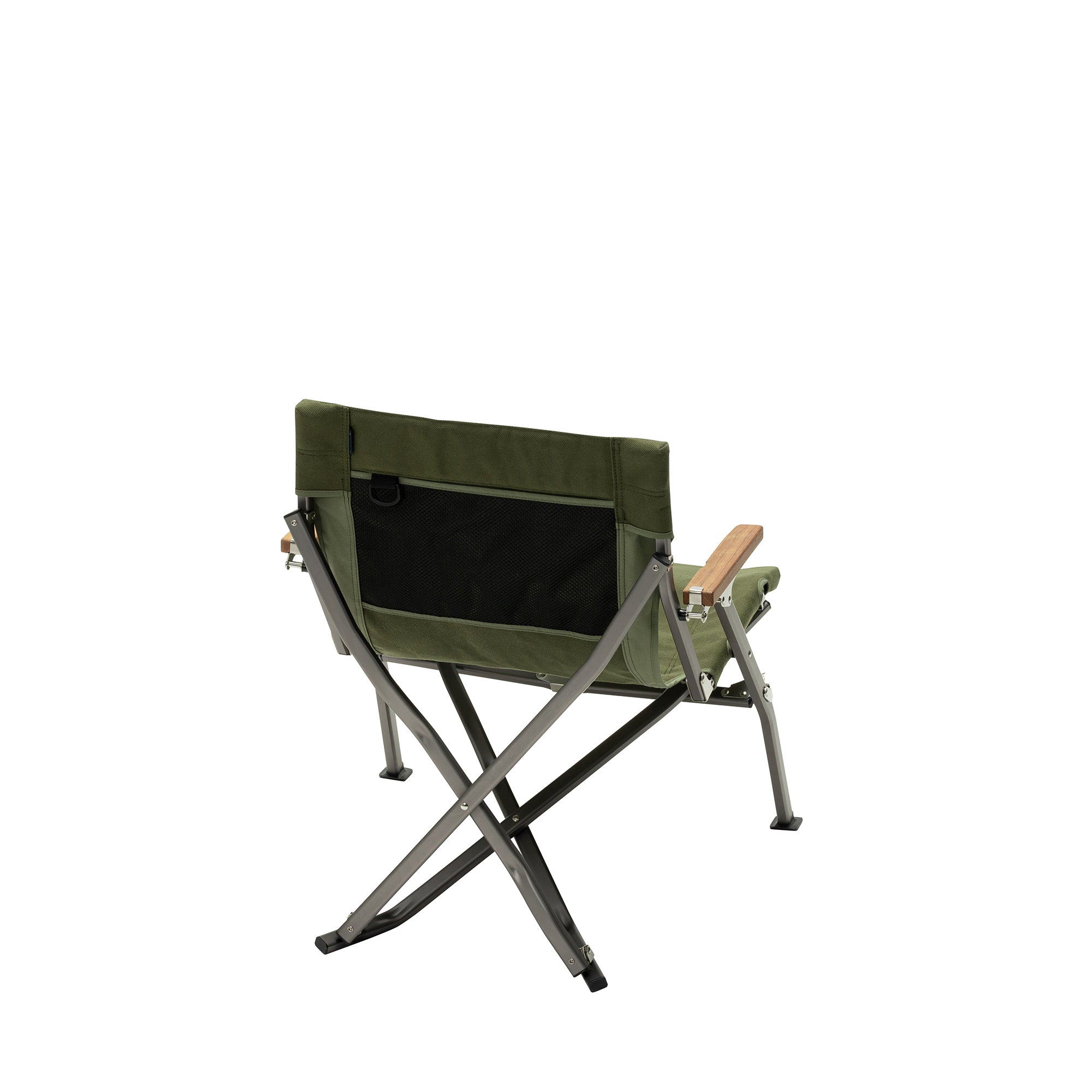 Luxury Low Beach Chair Dark Green