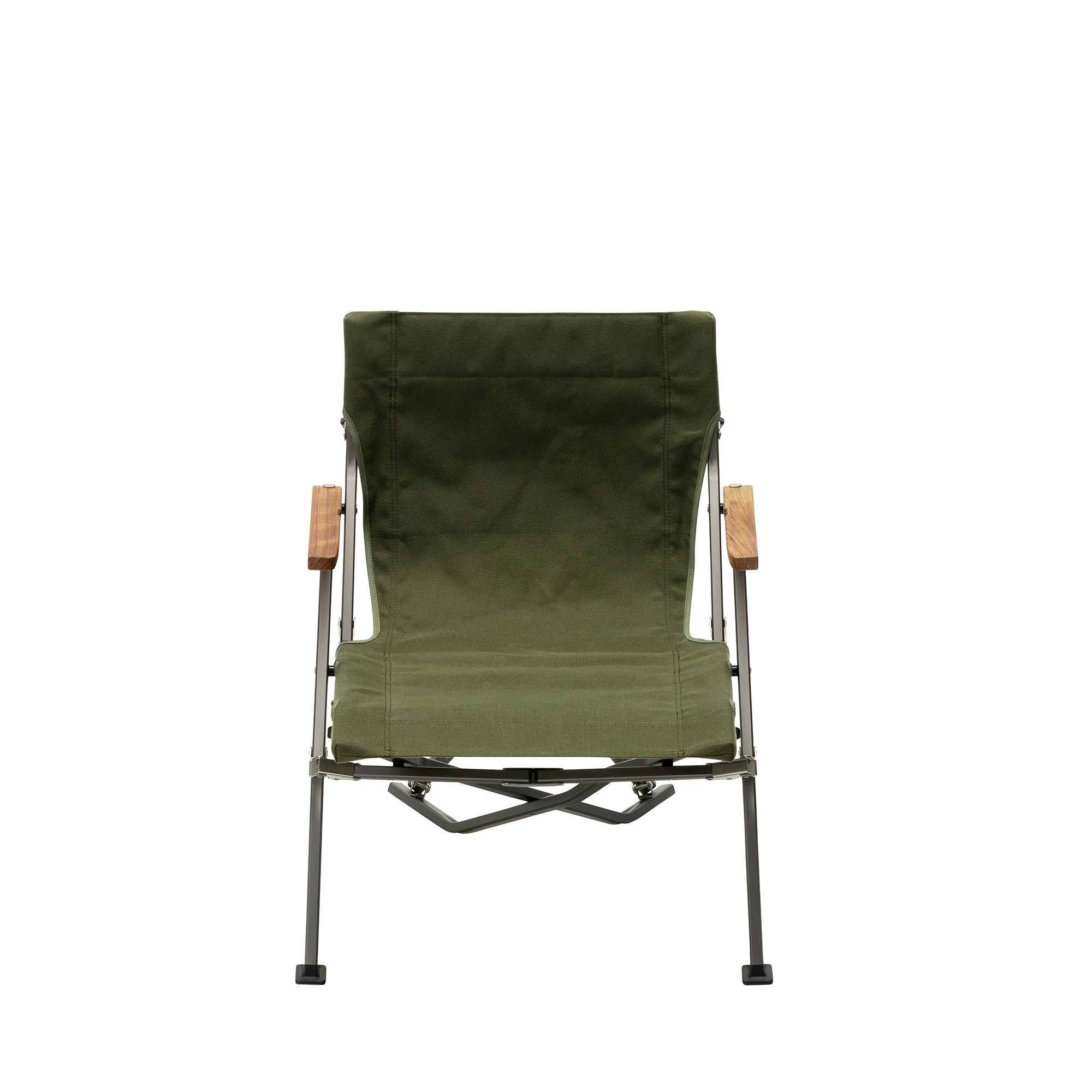 Luxury Low Beach Chair Dark Green