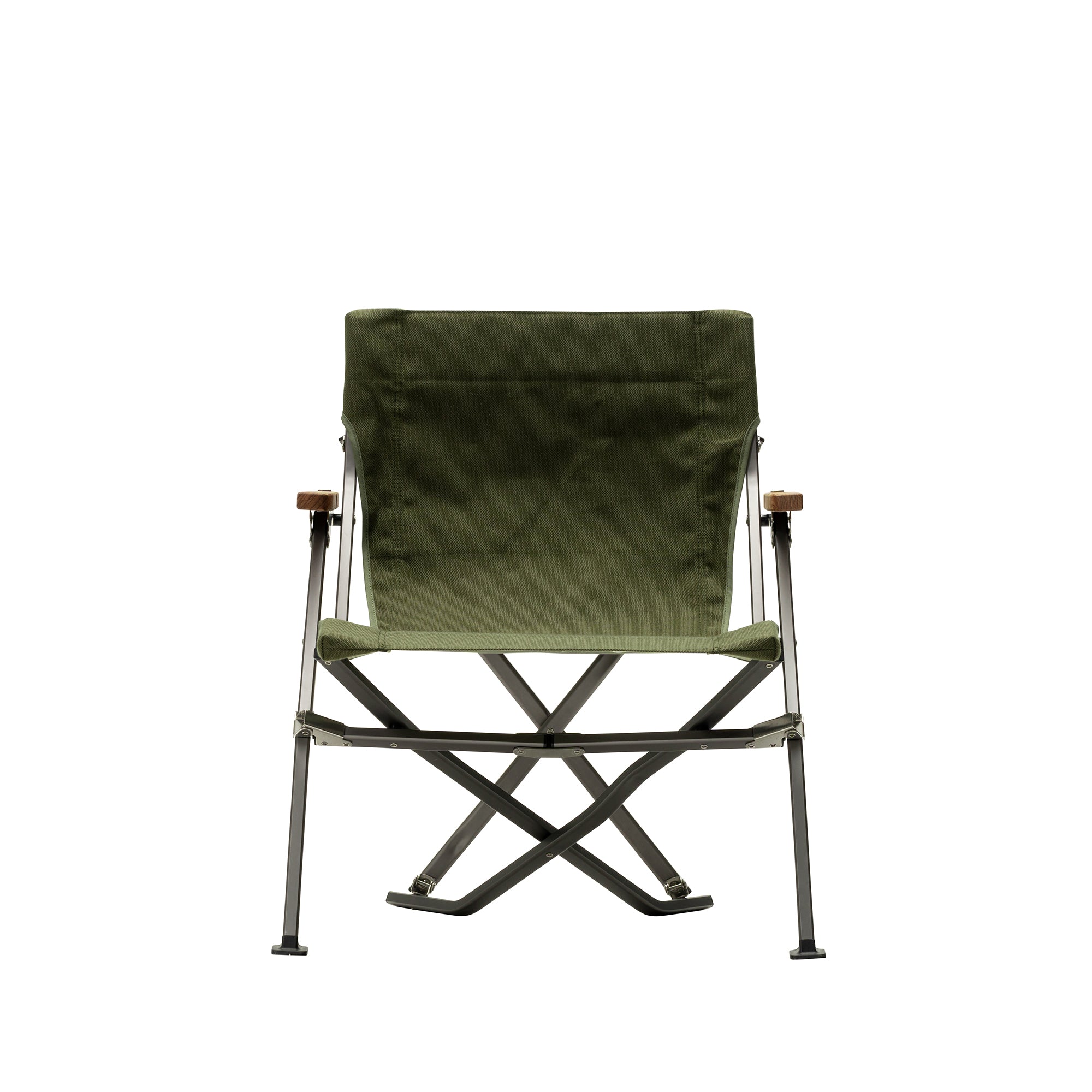 Luxury Low Beach Chair Dark Green