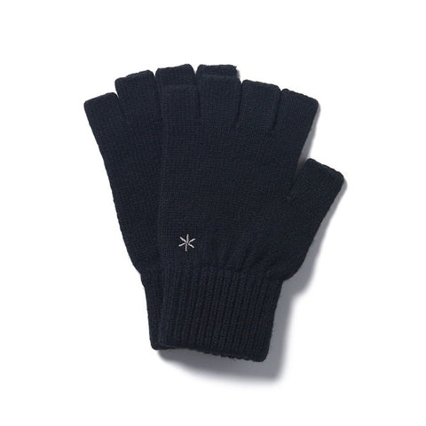 Wool Knit Gloves Black AC-24AU01102BK - Snow Peak UK