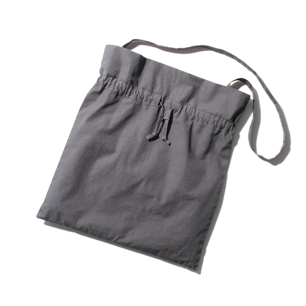 Natural-Dyed Recycled Cotton Multi Bag - Charcoal / One