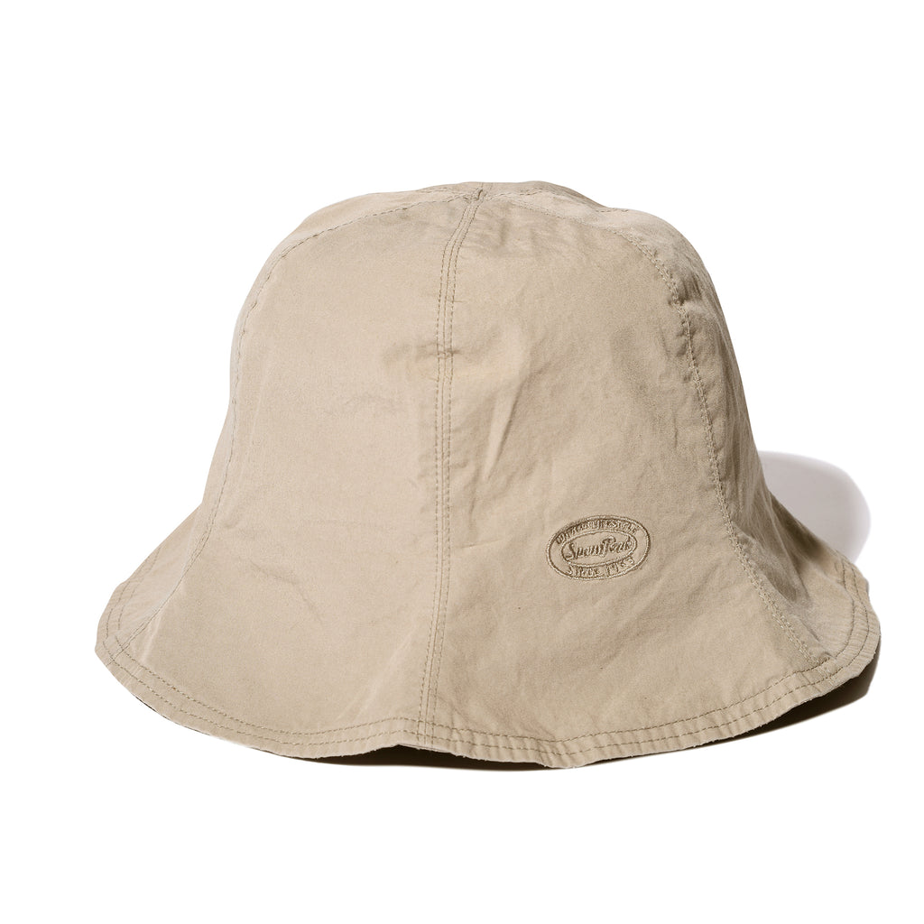Natural-Dyed Recycled Cotton Hat Beige  - Snow Peak UK