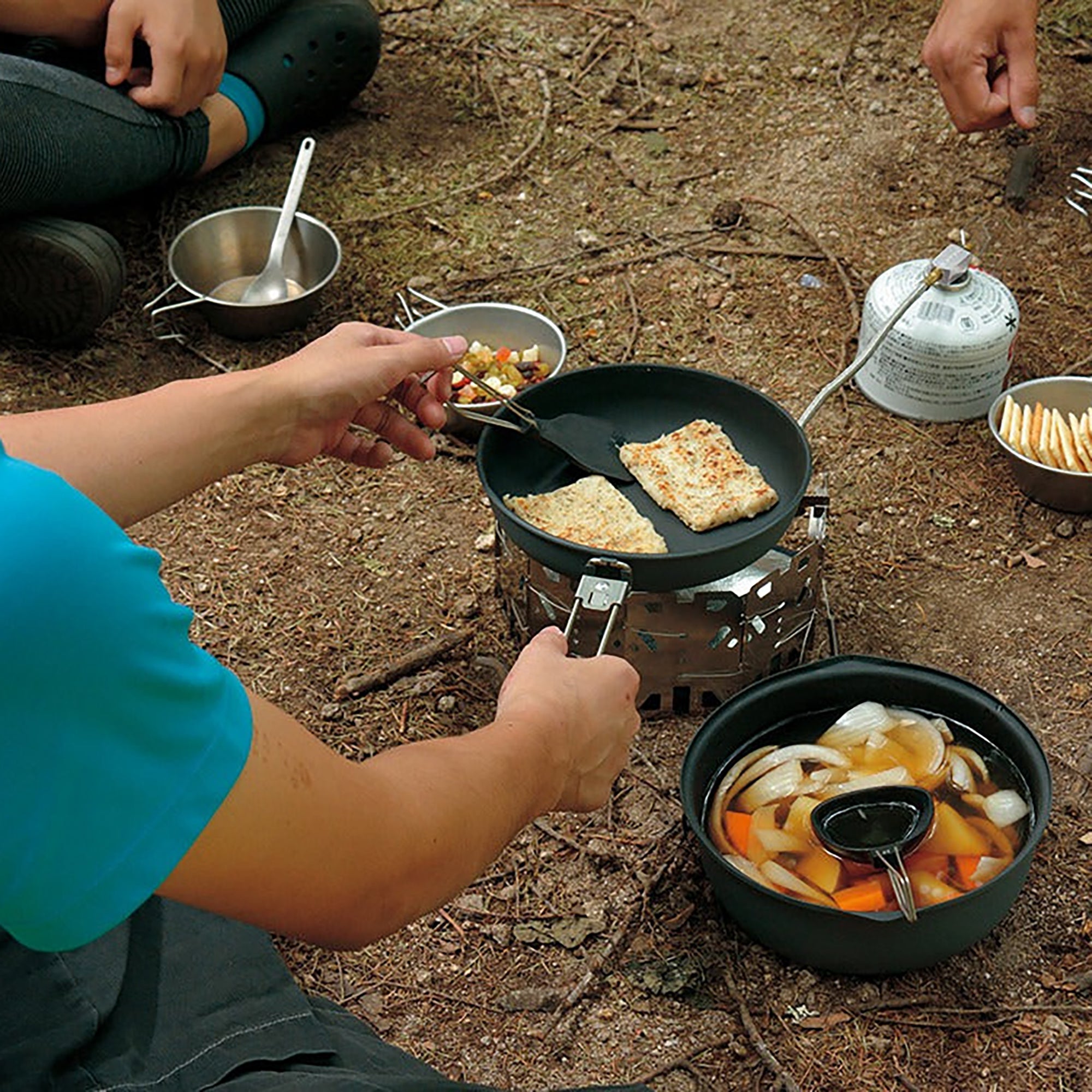 Folding Ladle