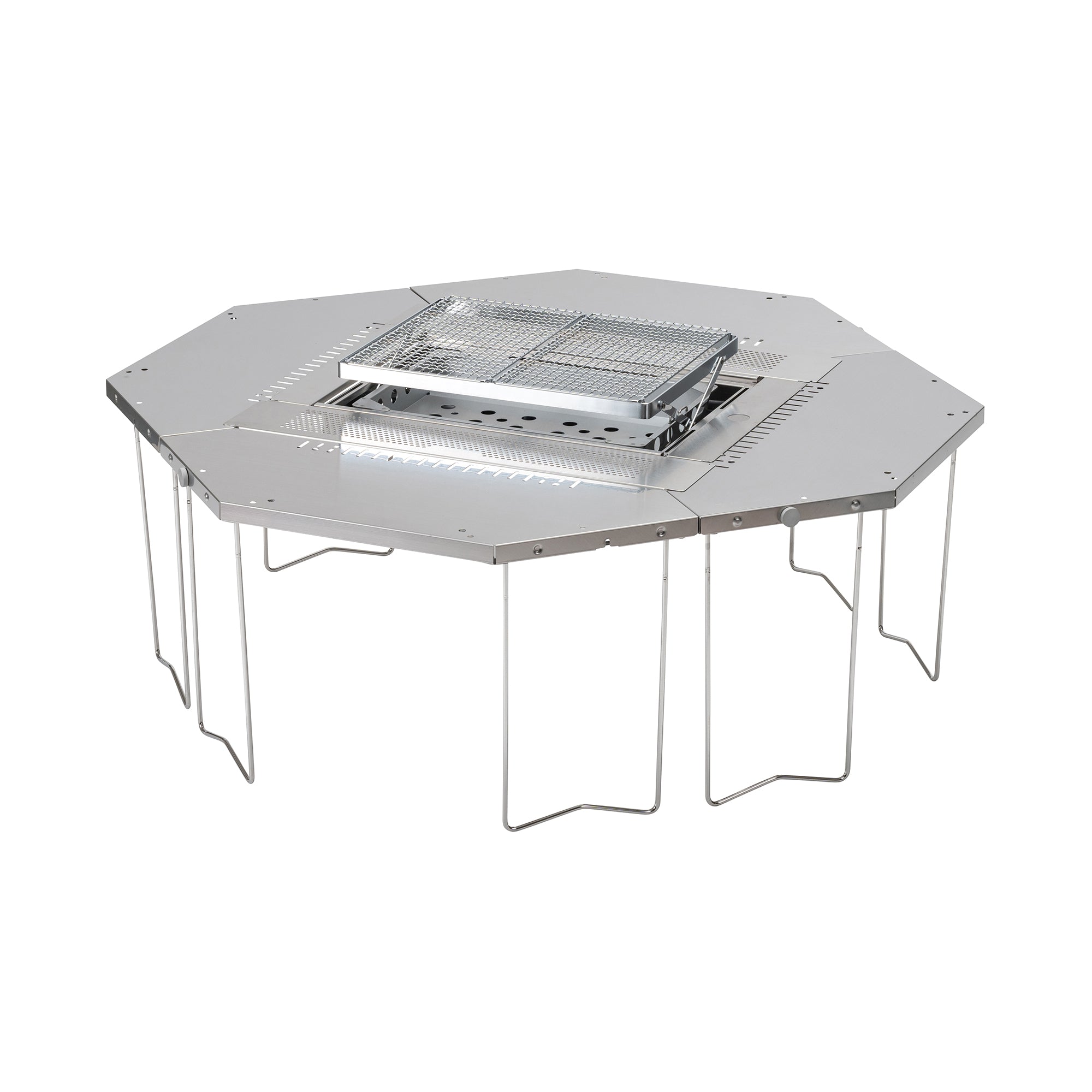 Jikaro Fire Ring Table 2-Unit Bridge