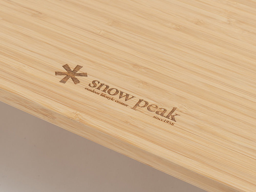 IGT Single Table Bamboo Light   - Snow Peak UK