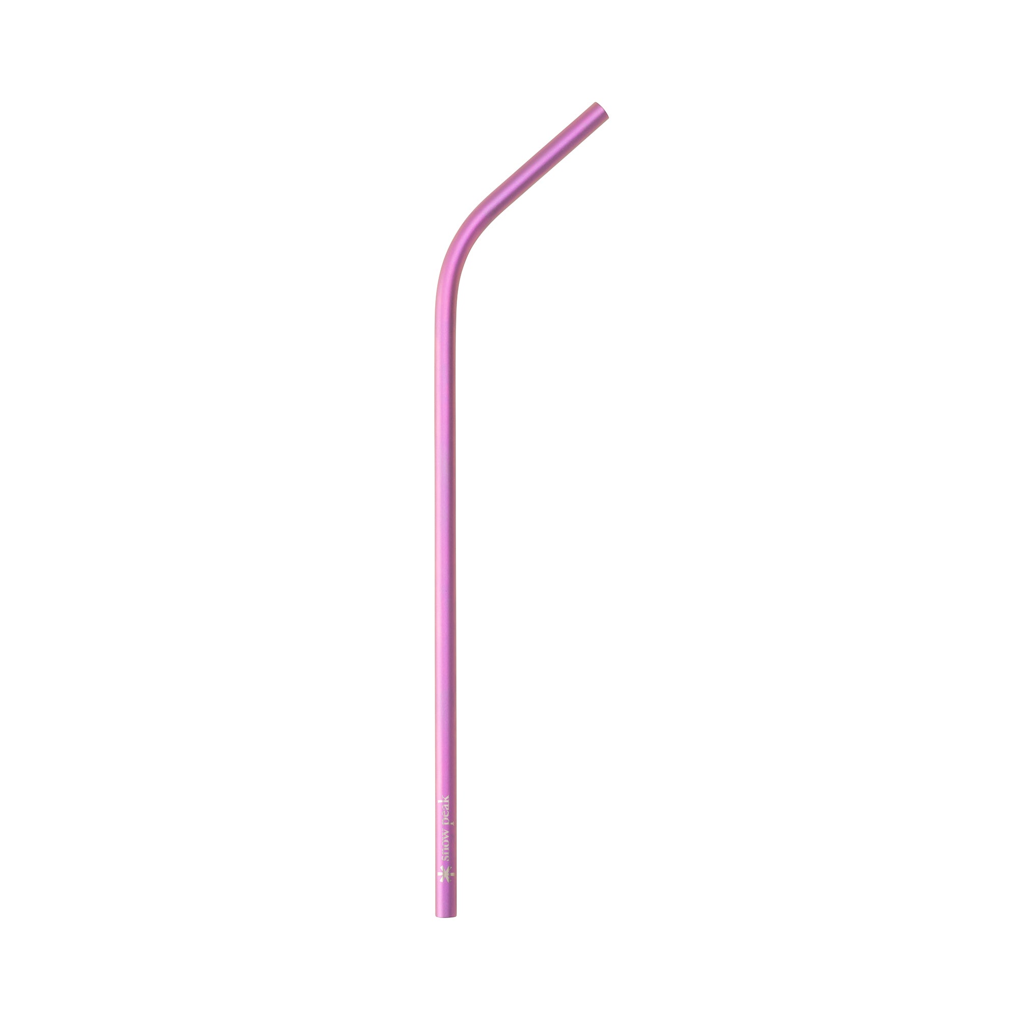 Titanium Straw 2-piece set Pink & Purple