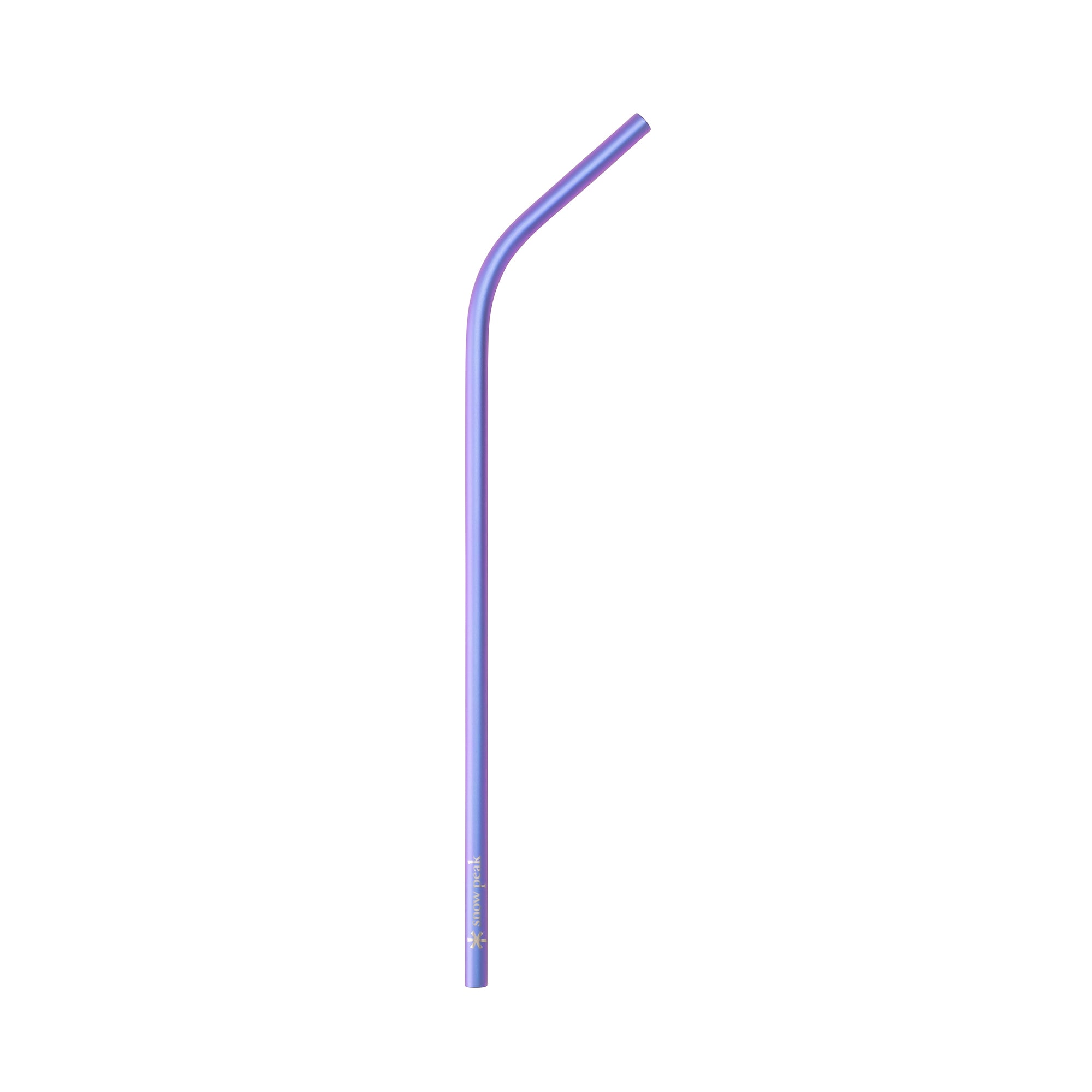 Titanium Straw 2-piece set Pink & Purple