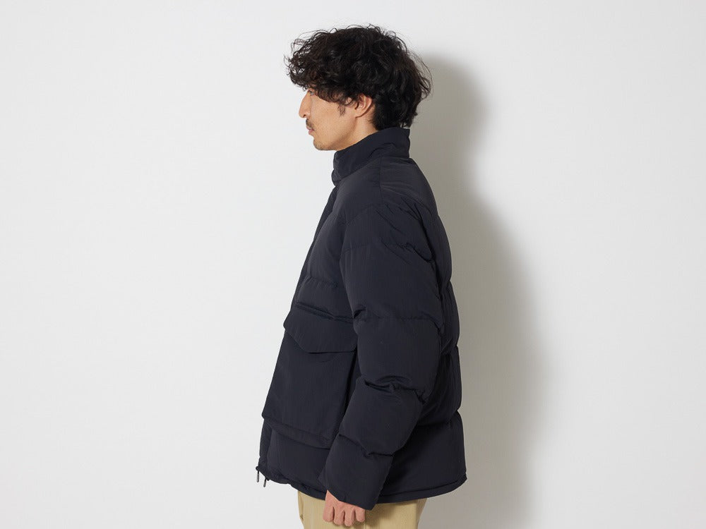Recycled Down Jacket - L / Black