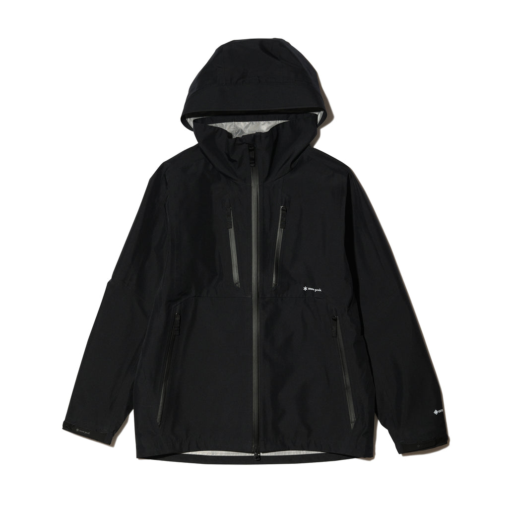GORE-TEX Rain Jacket Black JK-24SU00302BK - Snow Peak UK