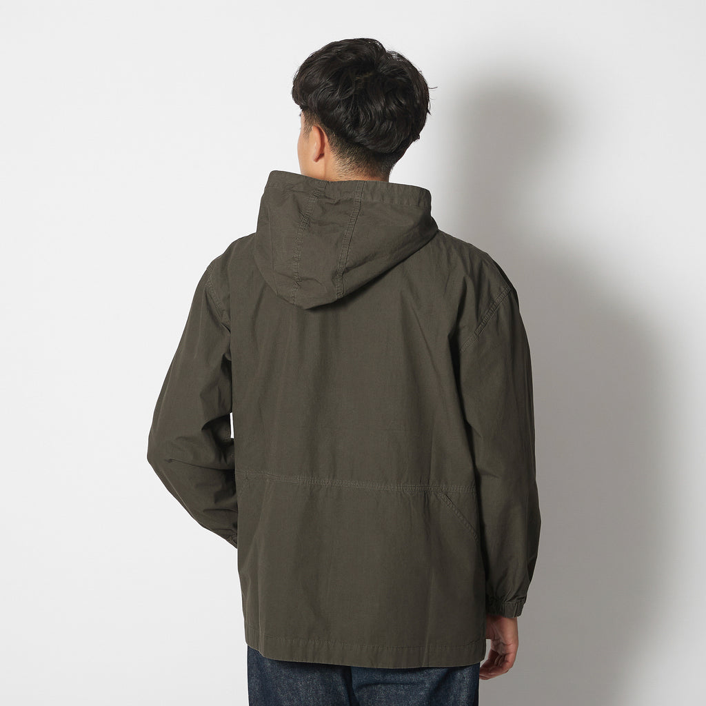 Natural-Dyed Recycled Cotton Parka   - Snow Peak UK