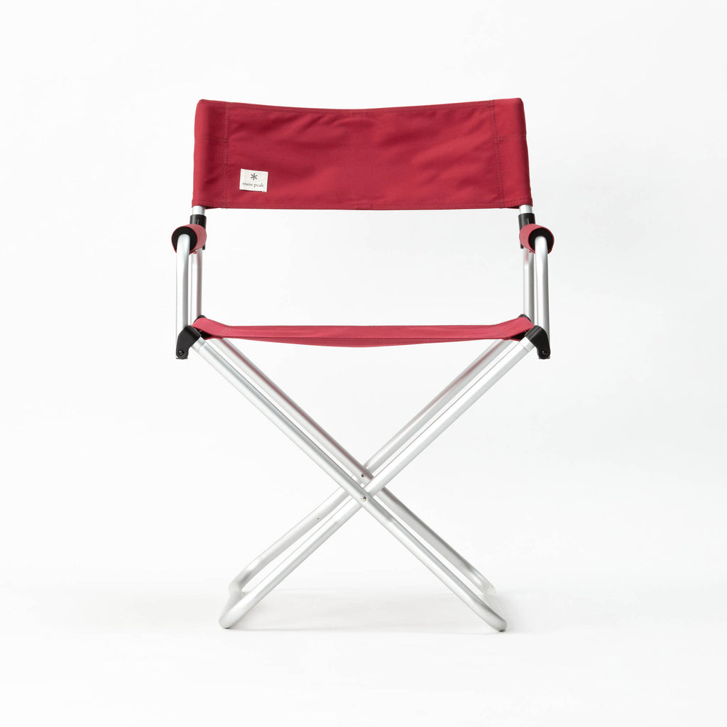 Red Folding Chair   - Snow Peak UK