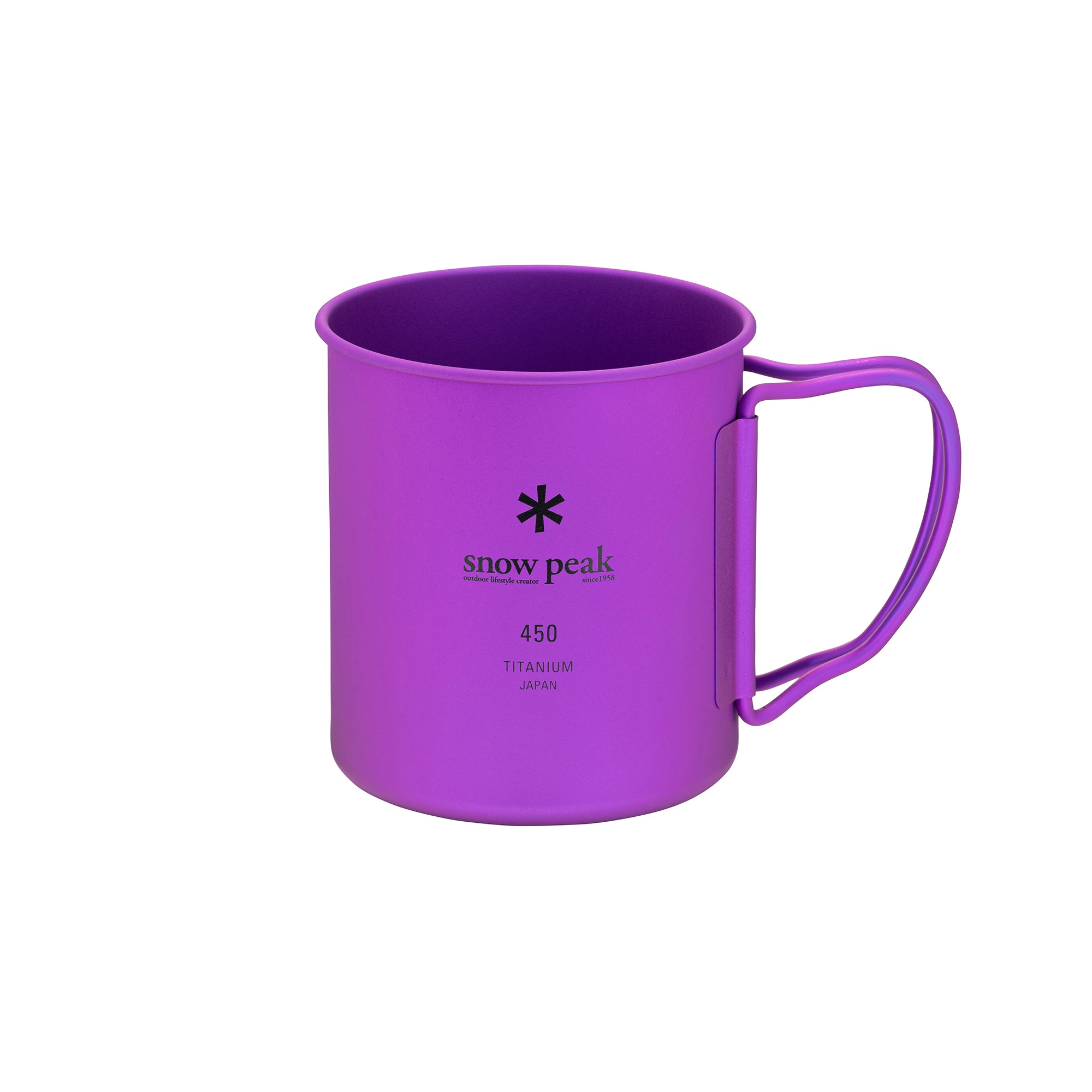 Titanium Single Wall 450 Coloured Mug