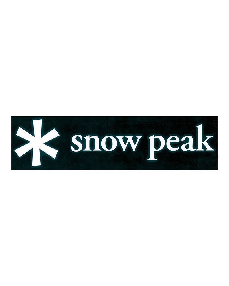 Snow Peak Logo Sticker M   - Snow Peak UK