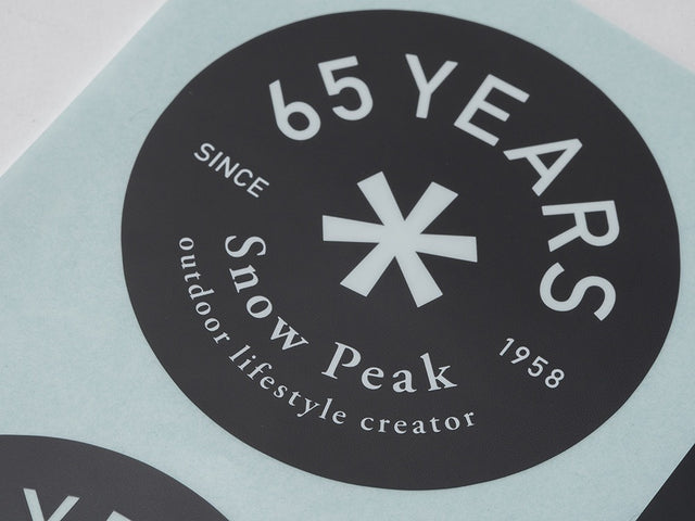 65th Anniversary Logo Sticker set   - Snow Peak UK