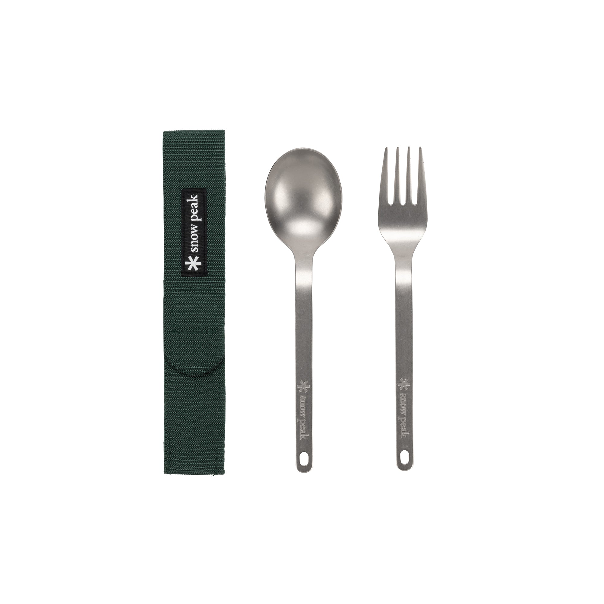 Titanium Fork & Spoon Set