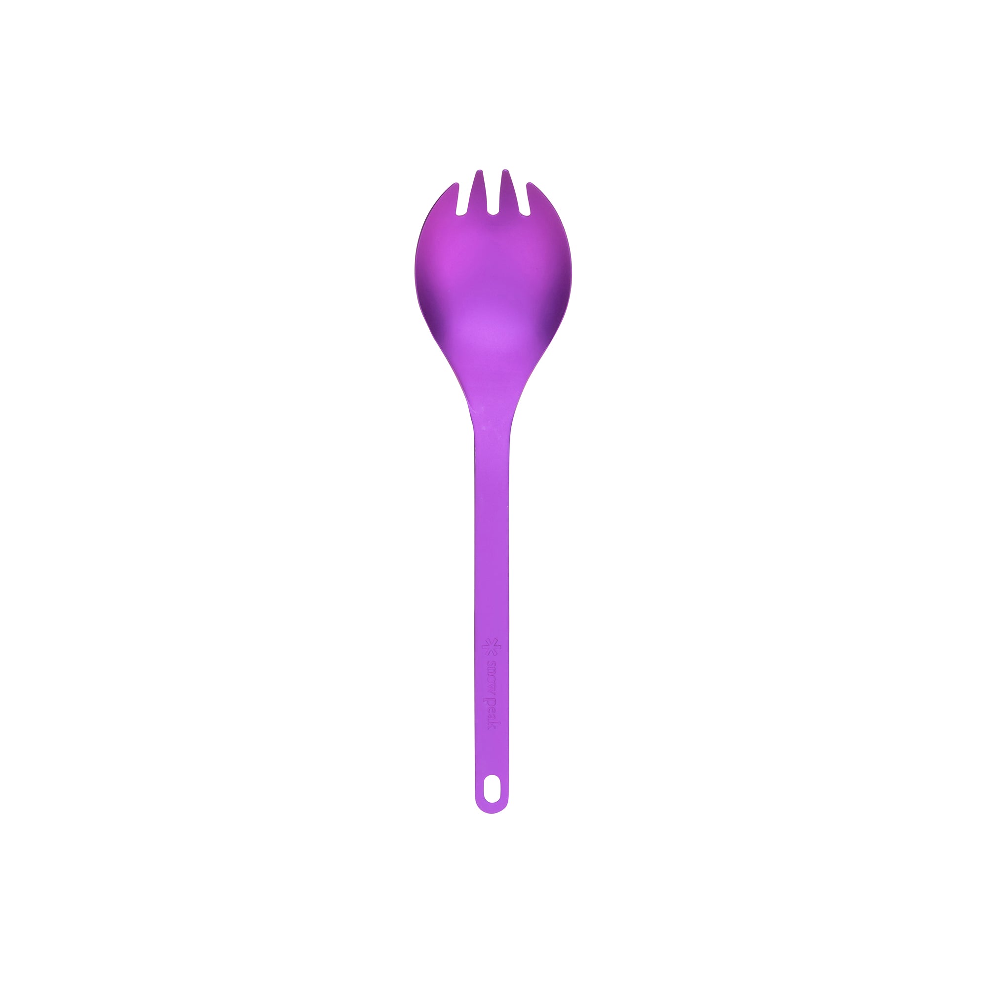 Titanium Colour Spork (Blue, Green, Purple)