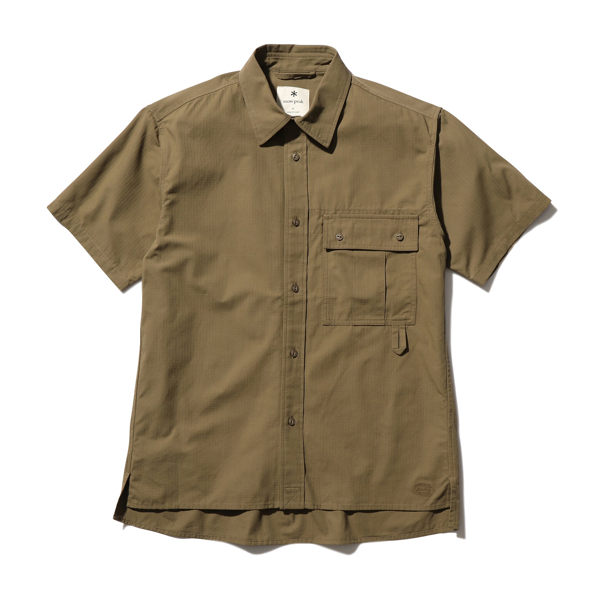 TAKIBI Light Ripstop Short Sleeve Shirt