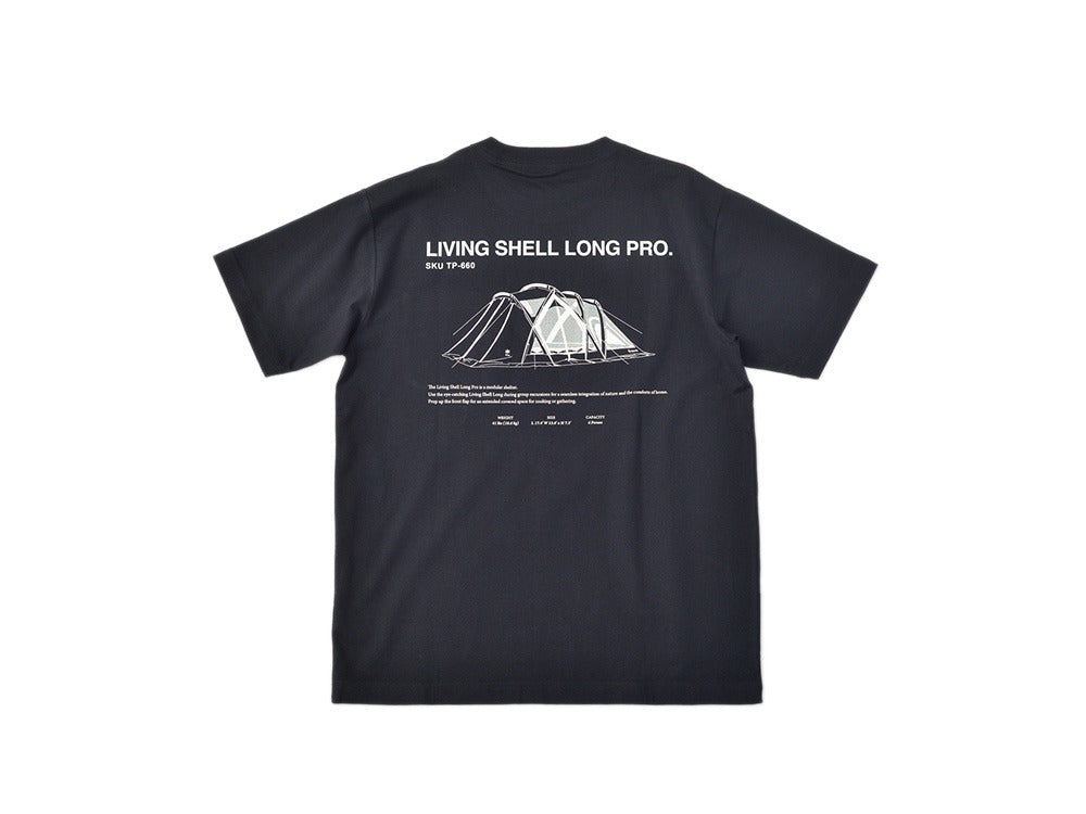 Living-Shell-Long-PRO-T-Shirt S SP-TS-23SU00102BK - Snow Peak UK