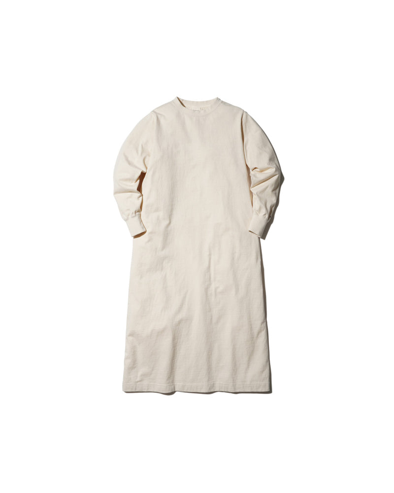 Recycled Cotton Long Sleeve Dress 1 SW-22AW401R00EC - Snow Peak UK