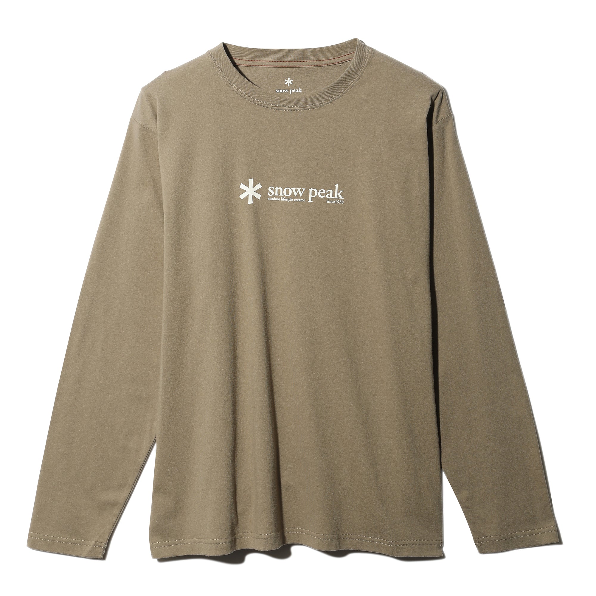 Soft Cotton Logo Long Sleeve T-Shirt