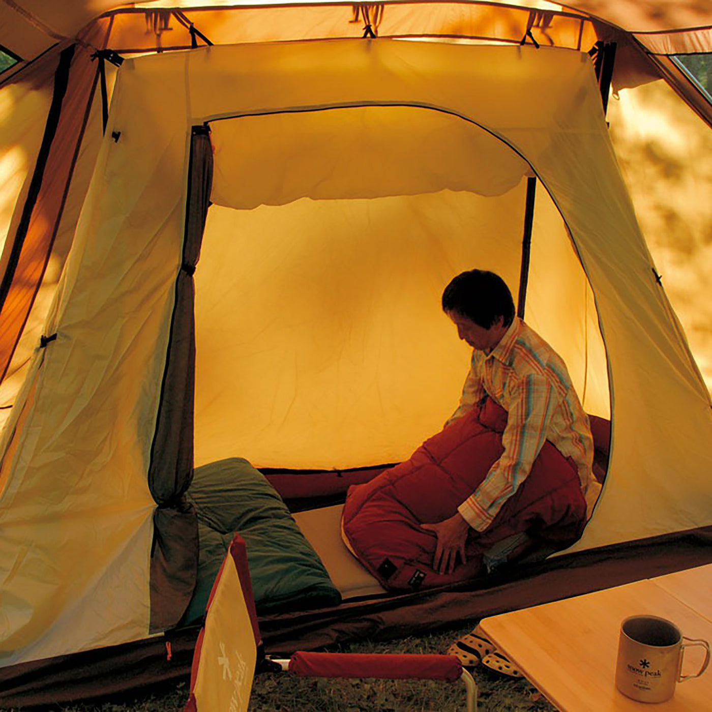 Living Shell Inner Room   - Snow Peak UK