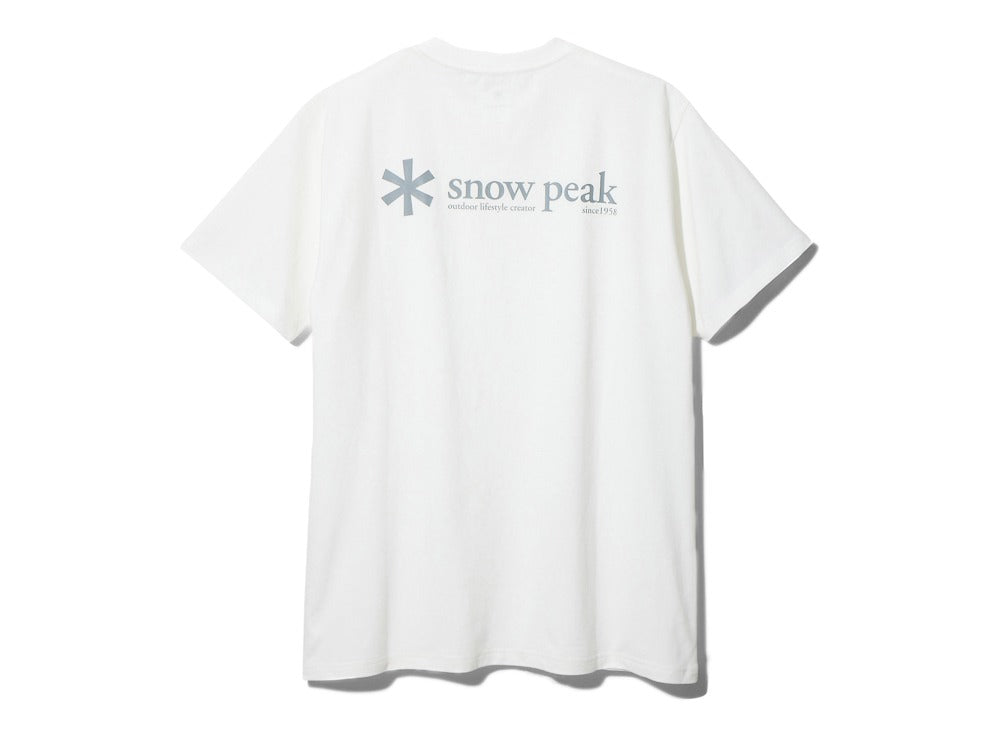 Snow Peak Logo T shirt   - Snow Peak UK
