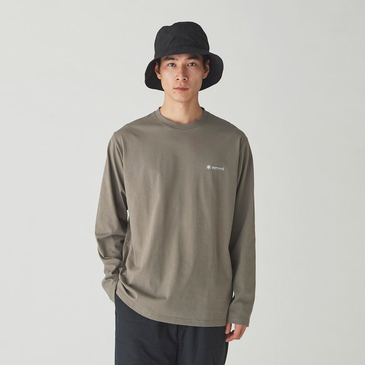 SP Onepoint Logo Long Sleeve T-Shirt   - Snow Peak UK